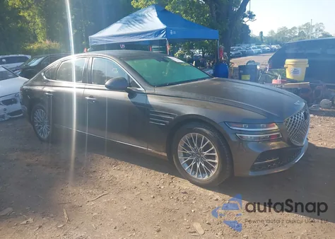 2023 Genesis G80 2.5T Awd из США, поврежденный, VIN KMTGB4SC6PU197719